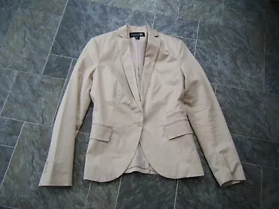 Buy Forever 21 ~ Ladies Cream Cotton Jacket ~ Size M/M • 7.99£