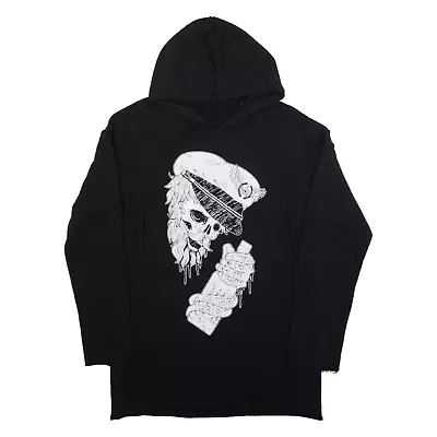 Buy Skull Mens Black Hoodie M • 17.99£