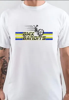 Buy Distressed 80s BMX Bandits Ride To Adventure Classic NWT Gildan  S-5XL T-Shirt • 17.09£