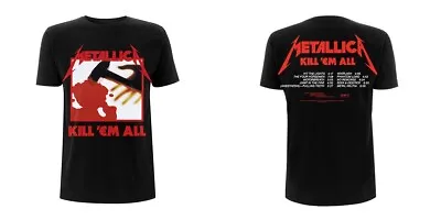 Buy METALLICA - Kill 'Em All Tracks - T-shirt - NEW - LARGE ONLY • 25.28£