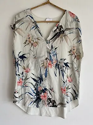 Buy Witchery Floral Top Size XL • 9.48£