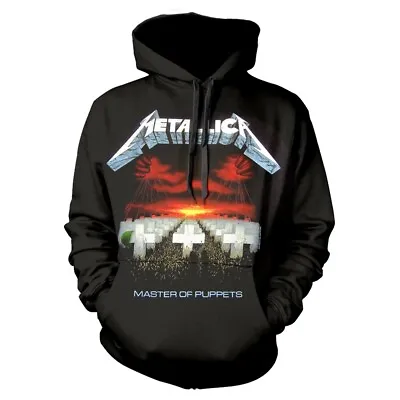 Buy Metallica 'Master Of Puppets' Pullover Hoodie - NEW Hooded Sweatshirt Hoody • 39.99£