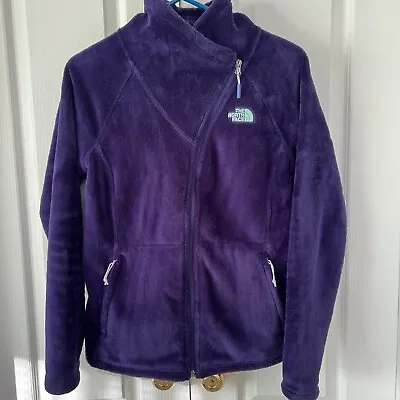 Buy The North Face Bellarine Fleece Jacket Size Medium Women Front Zip Purple EUC! • 24.10£