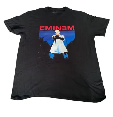 Buy Official Eminem T Shirt Retro Vintge Band Gig Tour Top Black Medium Y2k Rare (21 • 4.66£