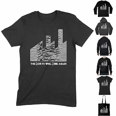 Buy The North Will Rise Again T Shirt - Joy Division Factory Records Manchester • 14.95£