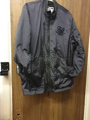 Buy Mens Siksilk Thin Attitude Bomber Jacket Size L • 8.50£