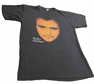 Buy PHIL COLLINS No Jacket Required 1985 Tour T-shirt Size M • 99£