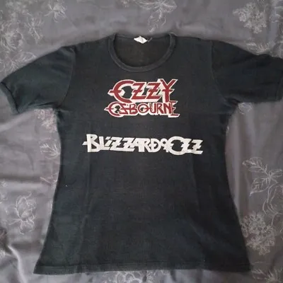 Buy Ozzy Osbourne Blizzard Of Ozz 1980 Tour T Shirt Official Vintage Concert Sabbath • 550£