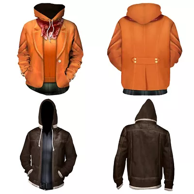 Buy Cosplay Resident Evil 4 Ashley 3D Hoodies Adult Sweatshirts Jackets Coat Costume • 15.60£