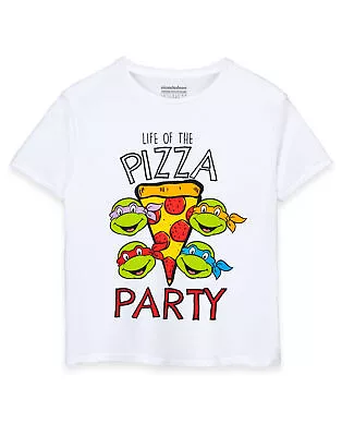 Buy Teenage Mutant Ninja Turtles White Short Sleeved T-Shirt (Boys) • 10.99£