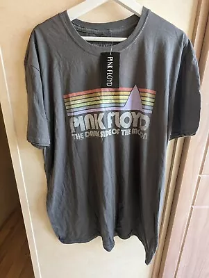 Buy Pink Floyd Mens Retro Striped T-shirt Size XL • 8.99£