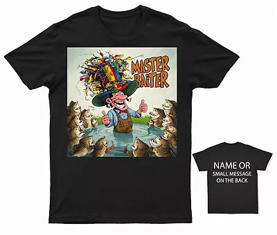 Buy Master Baiter Fishing T-Shirt Comical Fisherman Tee Humorous Angling Shirt • 14.95£