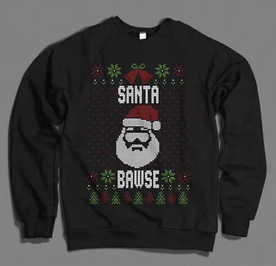 Buy Santa Bawse Mens Funny Ugly Christmas Sweater  • 24.99£