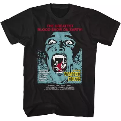 Buy Hammer Horror - Vampire Circus Moth - Short Sleeve - Adult - T-Shirt • 63.35£