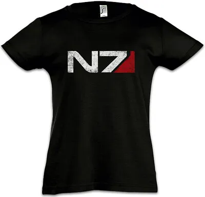 Buy N7 NORMANDY LOGO Kids Girls T-Shirt Mass Commander Shepard Cerberus Game Effect • 16.95£