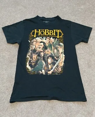 Buy The Hobbit Desolation Of Smaug Adult T-Shirt Short Sleeve Cotton Movie Theme Tee • 10.64£