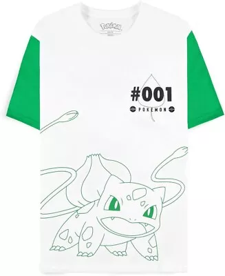 Buy Pokémon - Bulbasaur - Men's Short Sleeved T-shirt White • 25.81£