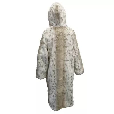 Buy Female Coat Jacket Leopard Print Coat Hooded Coat Spring Stylish Vacation • 103.81£