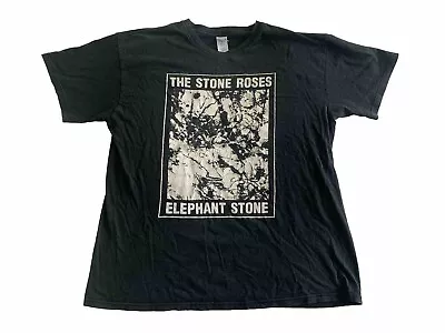 Buy Stone Roses Elephant Stone Original 90s Vintage Band Gildan T-Shirt - Size XL • 15£