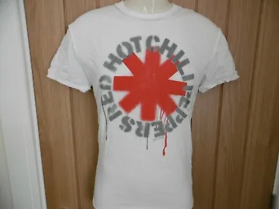 Buy *new Tagged* Amplified Rare Red Hot Chili Peppers Rhcp White Mens T Shirt S 38  • 44.79£