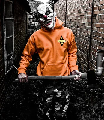 Buy Arkham Asylum Inmate Hoodie (s-3xl) Batman Joker Halloween Harley Quinn Costume • 37.99£