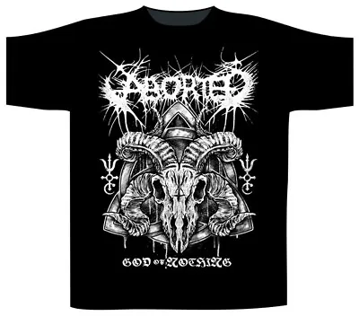 Buy Aborted - God Of Nothing T-Shirt-M #142929 • 15.33£