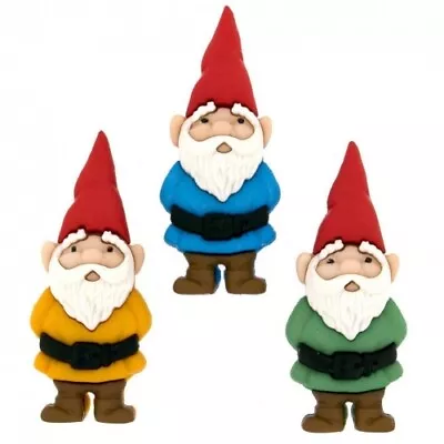 Buy Dress It Up Garden Gnomes Buttons  - Per Pack • 3.59£