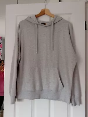 Buy Ladies Grey Pullover Hoodie.NEW LOOK Size L • 8£