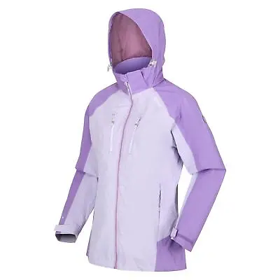 Buy Regatta Womens Calderdale IV Jacket Waterproof Shell Concealed Hood • 25.31£