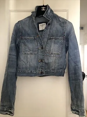 Buy Abercrombie And Fitch Denim Jean Jacket Size XS • 5£