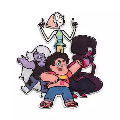Buy Steven Universe Crystal Gems Group Patch Cartoon Network Animation Embroidered I • 10.57£