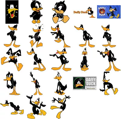 Buy Daffy Duck, Iron On T Shirt Transfer. Choose Image And Size • 2.92£