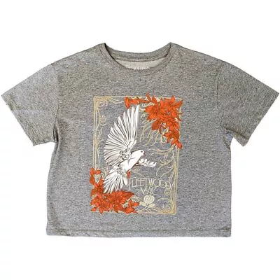 Buy Fleetwood Mac - Ladies Crop Top  Dove XX-Large - New T-Shirts - L1362z • 13.66£