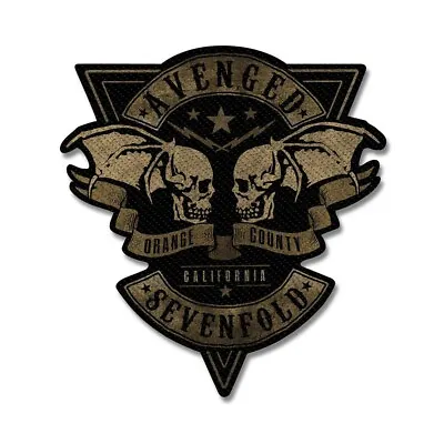 Buy AVENGED SEVENFOLD Standard Patch: ORANGE COUNTY CUT OUT: Official Licenced Merch • 3.95£