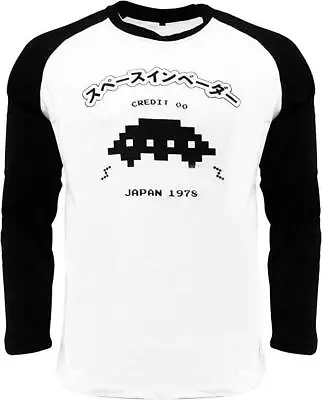 Buy Space Invaders UFO Raglan Men's T-shirt - XL • 12.99£