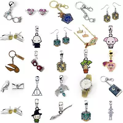 Buy Harry Potter Charm Jewelry Earrings Bracelet • 8.64£