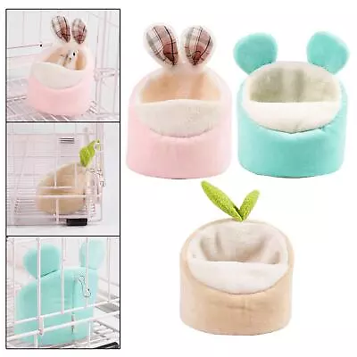 Buy Small Animal Guinea   House Warm Bed Sleeping Accessories Soft Slippers Cold • 4.60£