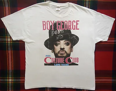 Buy T-shirt Boy George And Culyure Club. Life. Tour 2018  Duran Duran George Michael • 15.60£