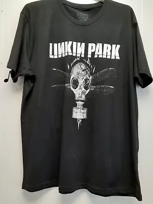 Buy Linkin Park T Shirt Gas Mask Size Large New Official Band Rock Metal Pop Punk • 19£