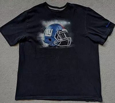 Buy NFL Nike Team Apparel New York Giants 3XL Short Sleeve Gridiron Helmet T-shirt  • 9.99£