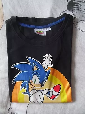 Buy Sonic The Hedgehog T Shirt Age 9/10 • 3.99£
