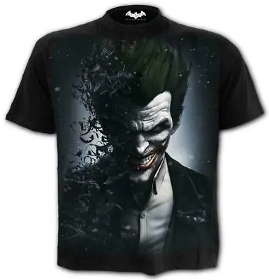Buy Official Original JOKER - ARKHAM ORIGINS - T-Shirt Black • 18.99£