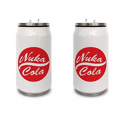 Buy Nuka Cola White Can Flask | Fallout Merch | Nuka-Cola | Vault-Tec | Vault Boy | • 14.99£