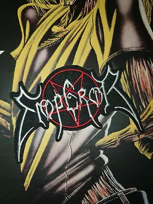 Buy Emperor Shape Patch Gestickt Battle Jacket Black Metal Dark Funeral Xxx • 9.27£