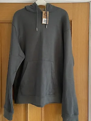 Buy Mens Fluid Dark Grey Pullover Hoodie Size XL • 20£