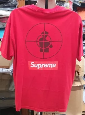 Buy SS06 Supreme X Public Enemy Tee Red T-shirt XL Vintage 2006 Box Logo Very Rare • 350£