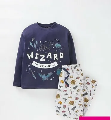 Buy Harry Potter Men's Harry Potter Christmas Mini Me Pyjamas Navy/Print Size L BNWT • 12.99£