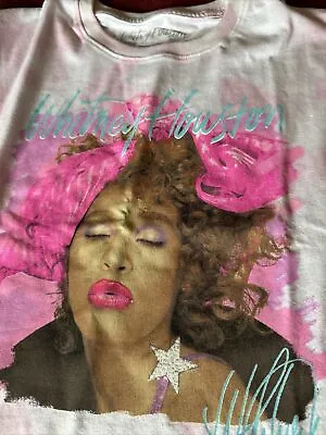 Buy Whitney Houston Tye Dyed T Shirt With Whitney’s Picture In Front New Size XL • 13.49£