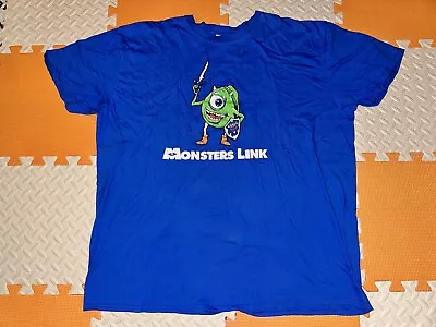 Buy Monsters Inc Zelda Novelty T Shirt Black Size Men’s XXL Graphic T • 12.99£