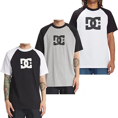 Buy DC Shoes Mens DC Star Reglan Short Sleeve Crew Neck Cotton T-Shirt Top Tee • 29.95£